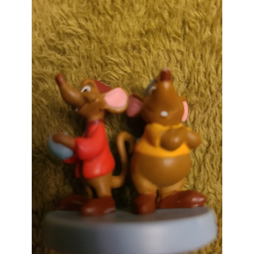 Good Used Disney  Cinderella Jaq Gus Mice 1.75